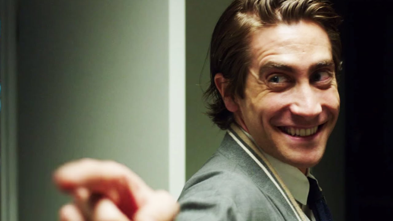 A photo of Jake Gyllenhaal from a scene in the movie Nightcrawler.